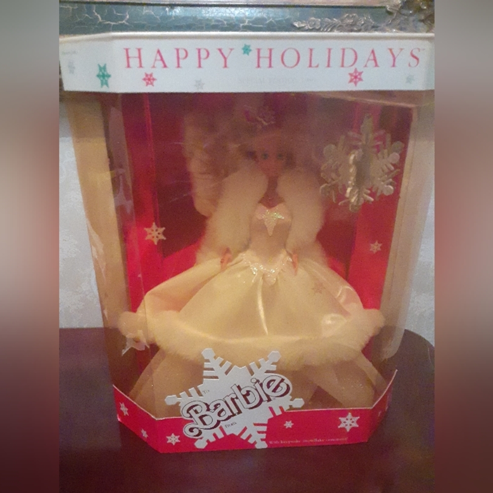 1989 Happy Holidays Barbie